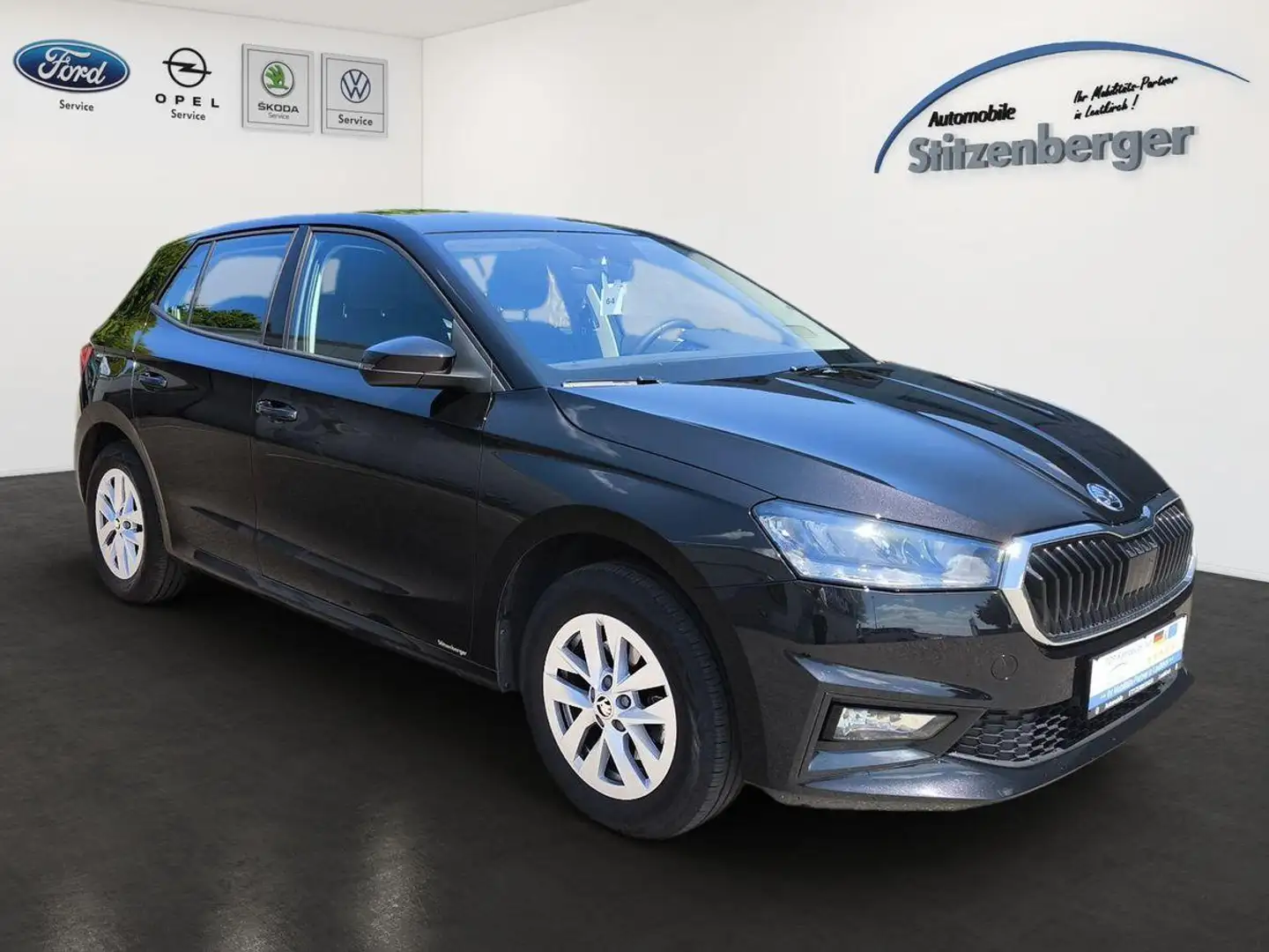 Skoda Fabia Selection 1.0 TSI *Tempomat*RFK*SHZ*LED Noir - 2