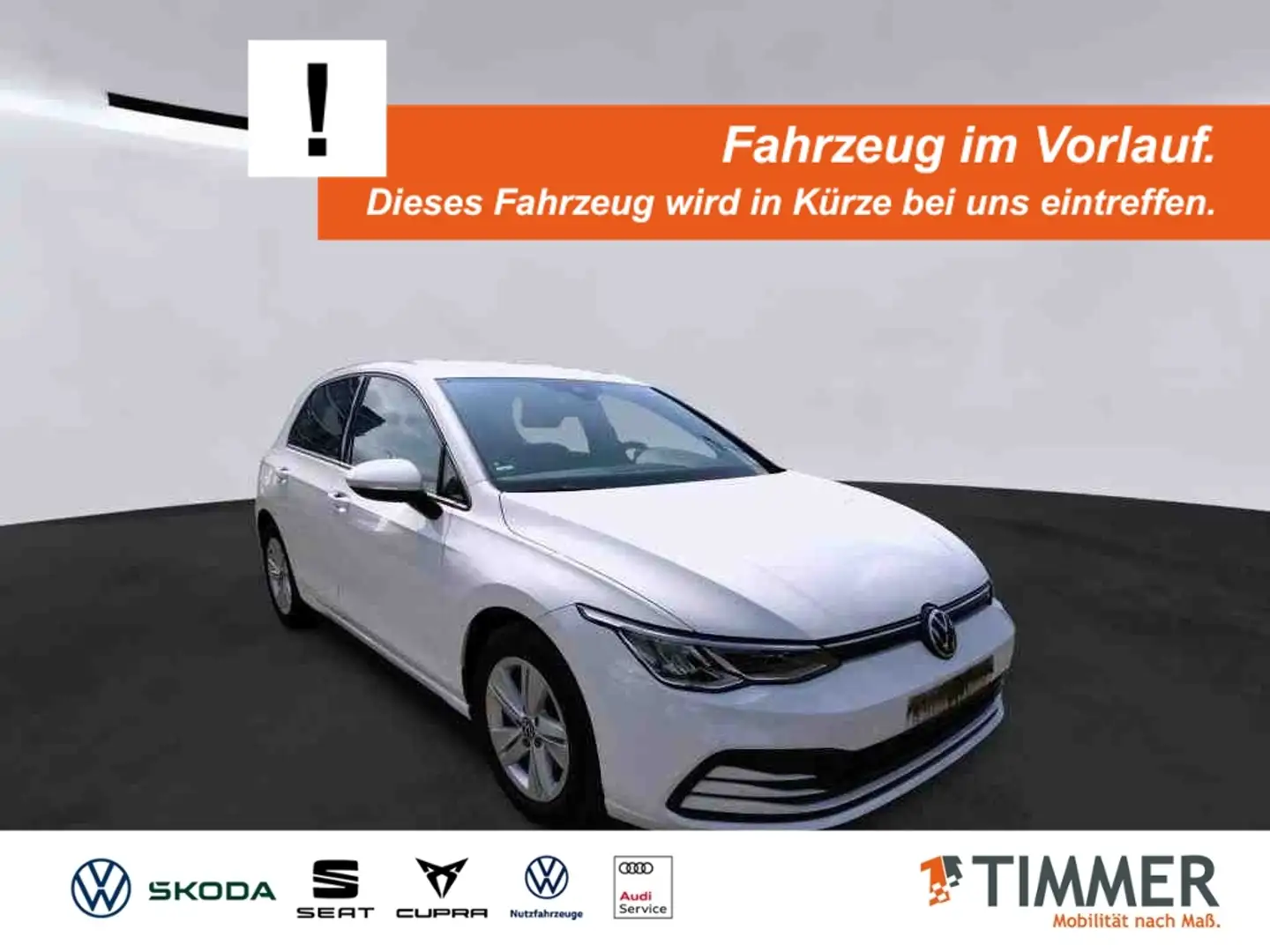 Volkswagen Golf VIII 2.0 TDI LIFE *LED *ACC *SHZ *CARPLAY *VIRTUA Weiß - 1