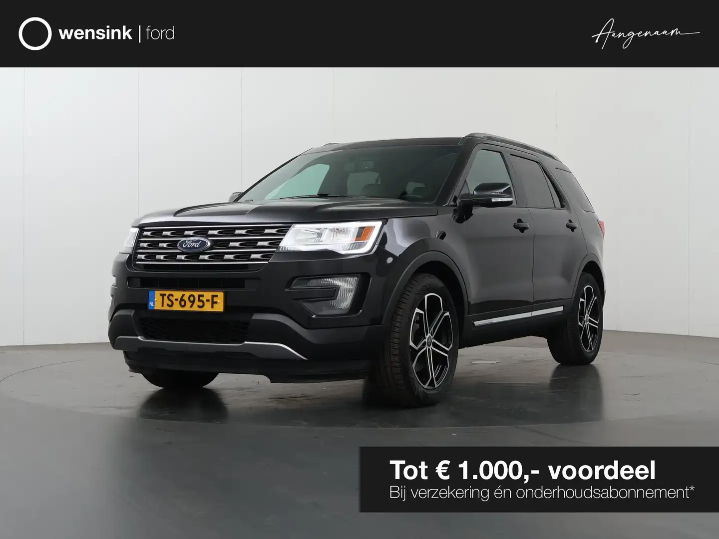 Ford Explorer 2.3 Ecoboost XLT | Trekhaak | Stoelverwarming | Ca Nero - 1