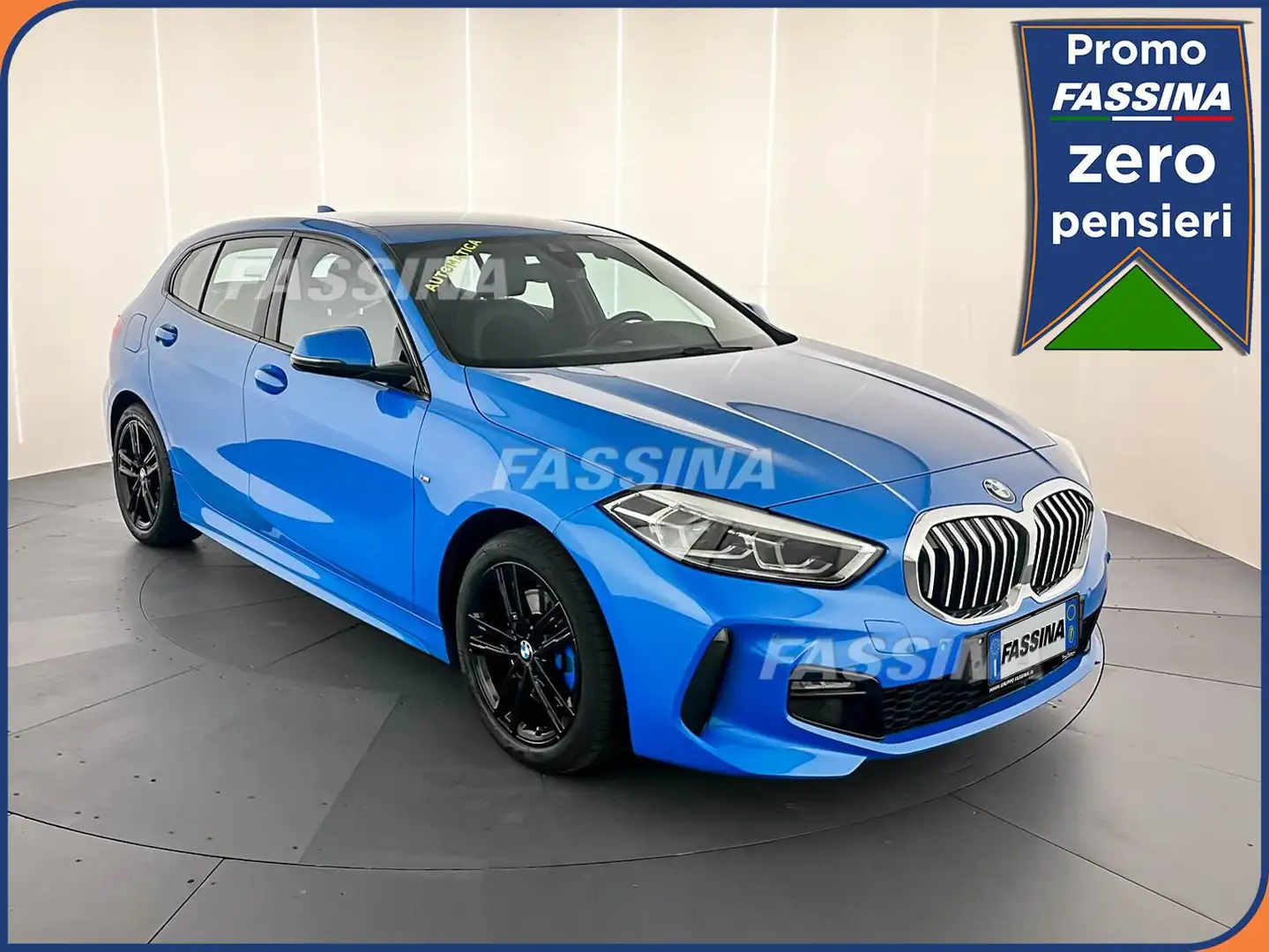 BMW 118 118i 5p. Msport Aut. 136cv Bleu - 1