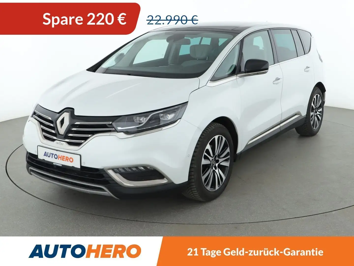 Renault Espace 1.8 TCe Initiale Paris Aut.*NAVI*CAM* Weiß - 1