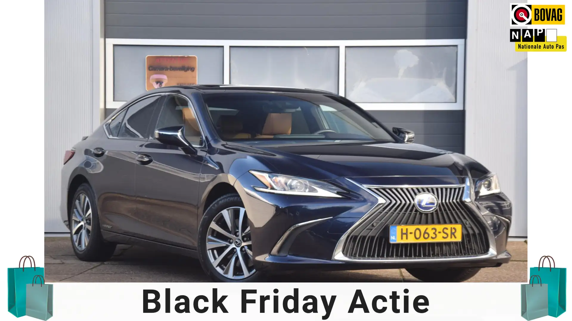 Lexus ES 300 300h Business Line LEDEREN BEKLEDING/KEYLESS/CAMER Blauw - 1