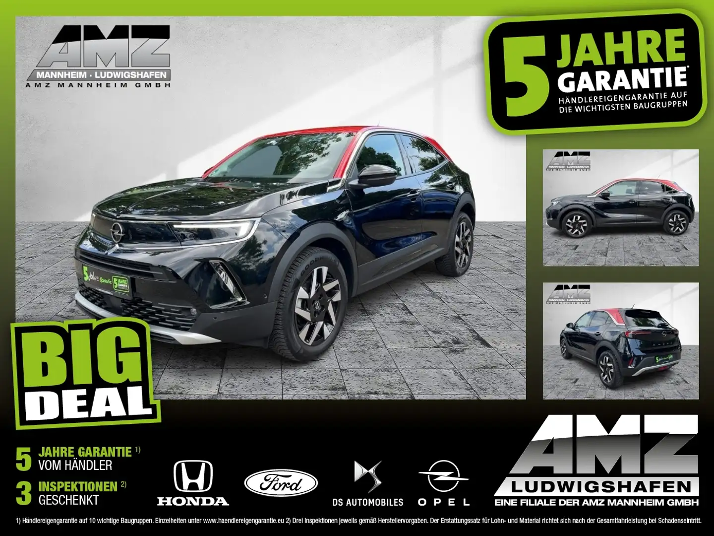 Opel Mokka 1.2 Turbo Elegance Schwarz - 1