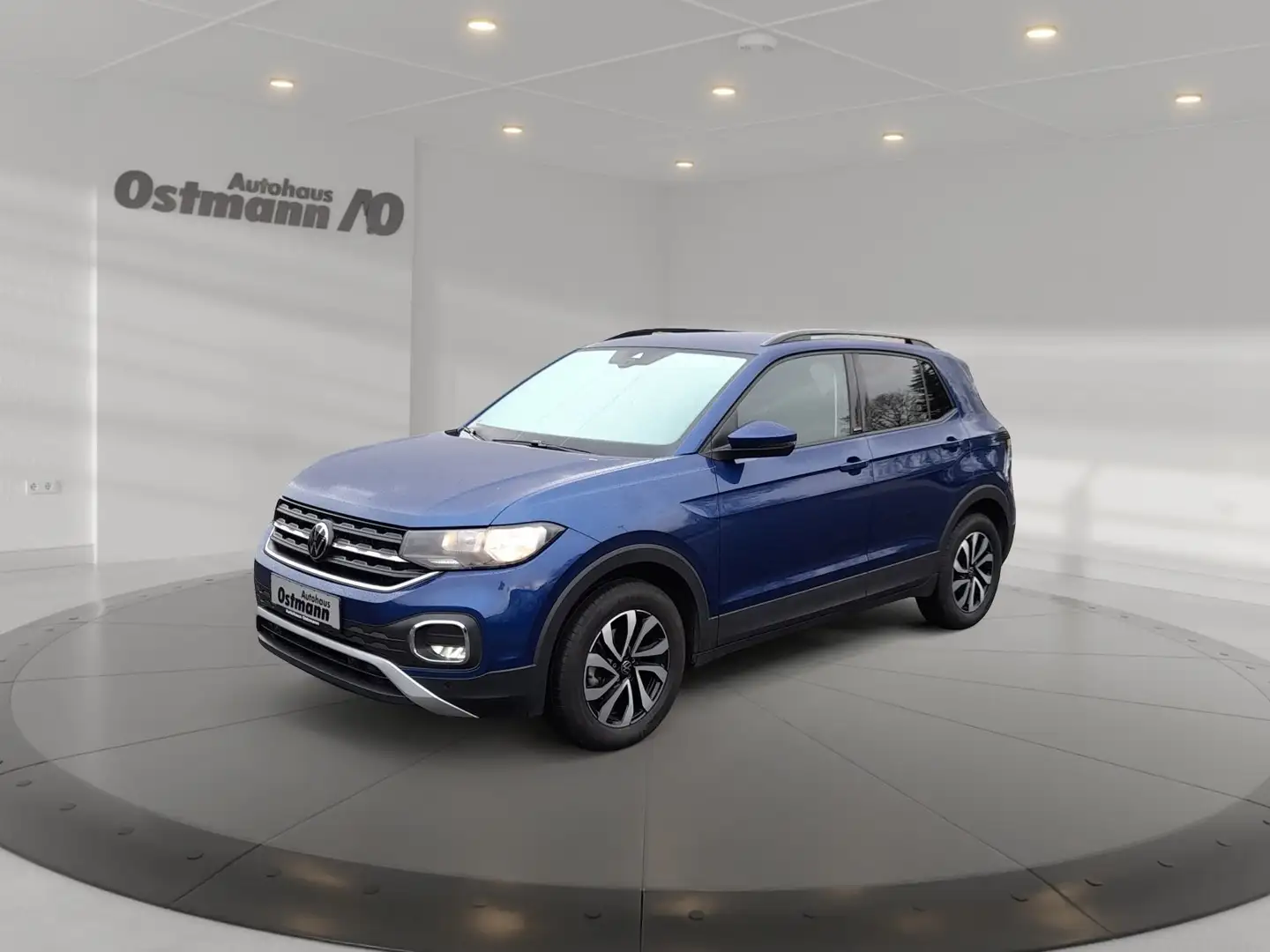 Volkswagen T-Cross 1.0 TSI Active RFK CarPlay Navi SHZ Blau - 1