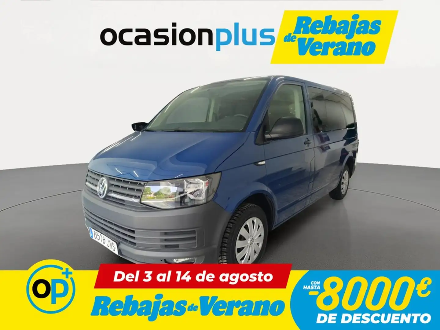 Volkswagen Caravelle Comercial 2.0TDI BMT Trendline 75kW Azul - 1