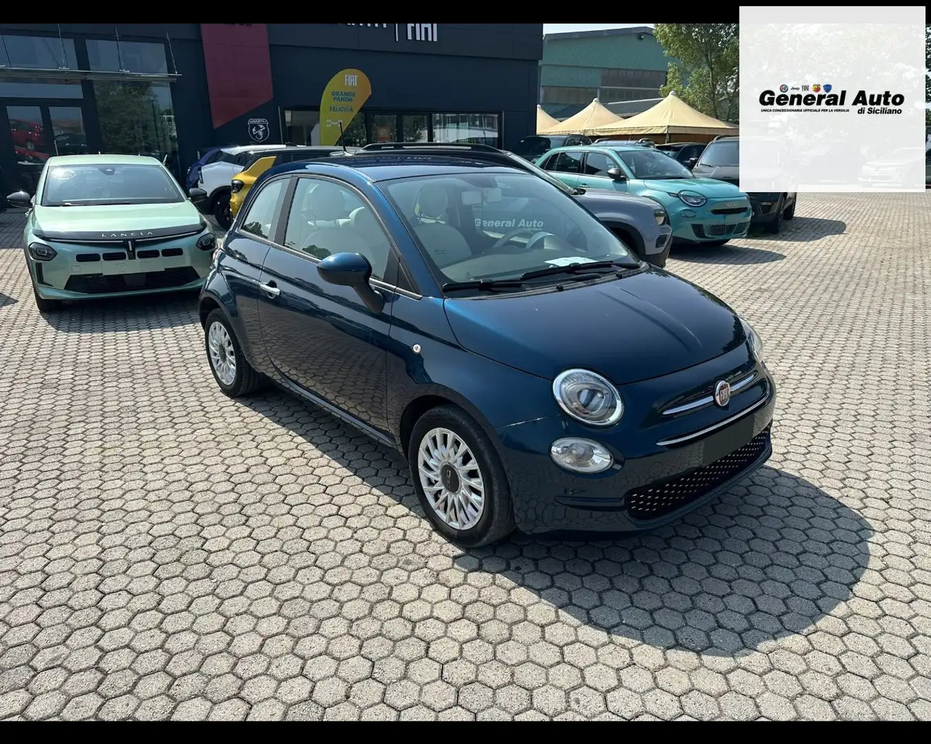 Fiat 500 III 2015 1.0 hybrid Lounge 70cv Blu/Azzurro - 1