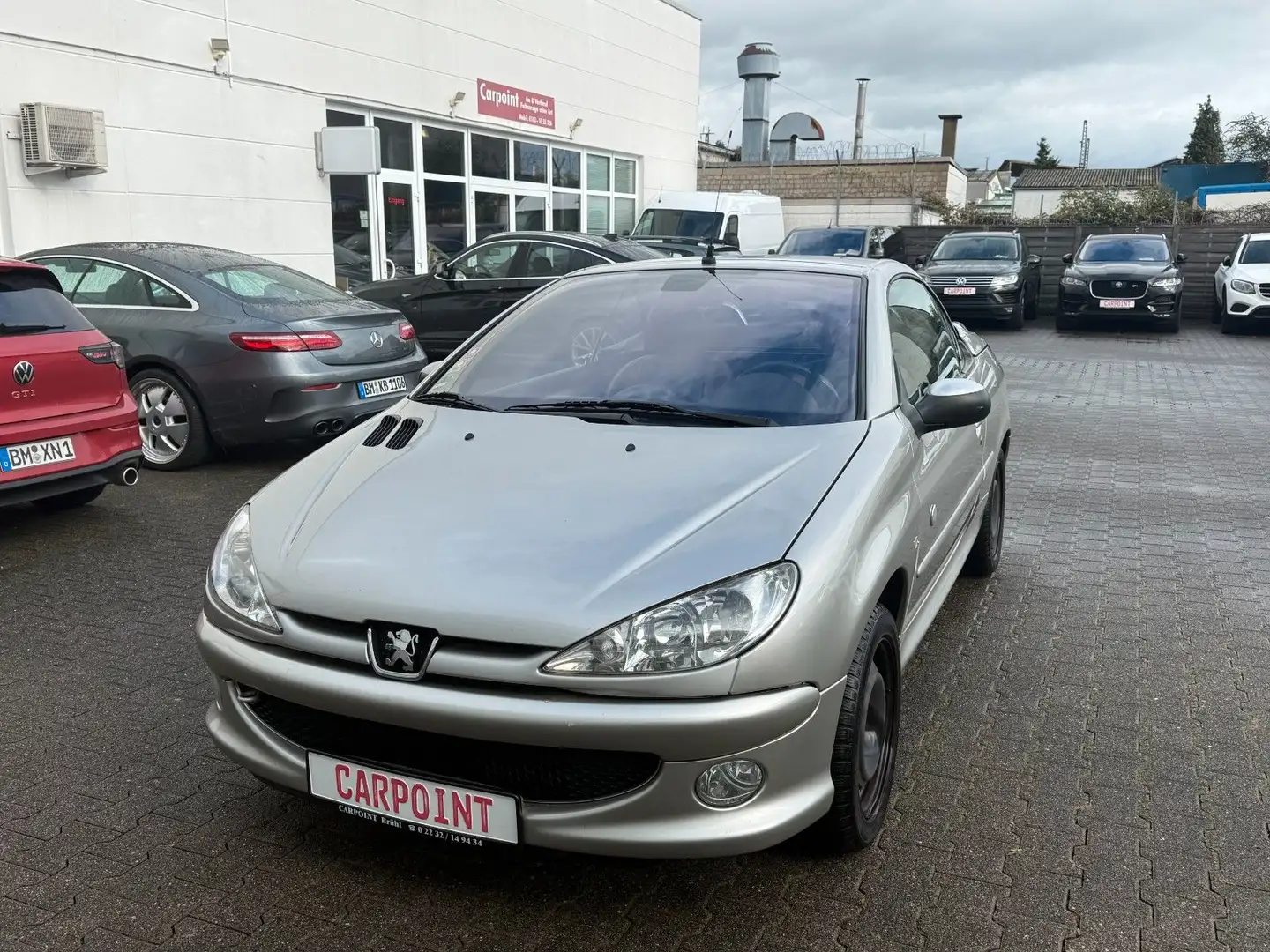 Peugeot 206 CC Roland Garros TÜV NEU !!! LEDER/AUTOMATIK Grau - 1