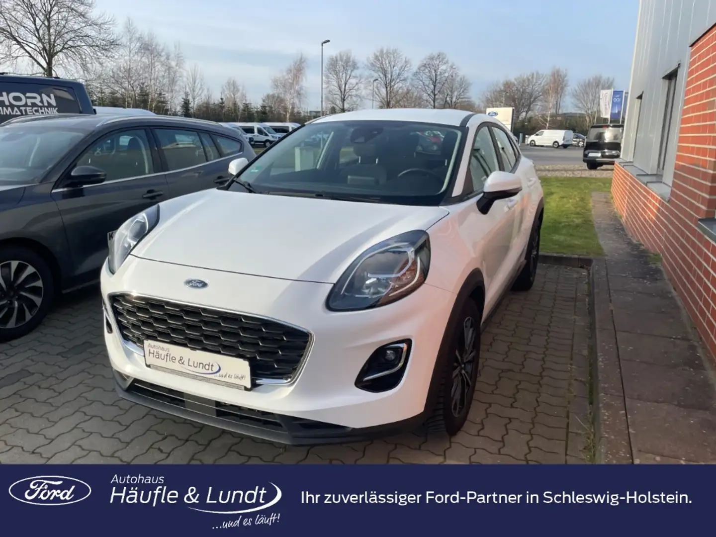 Ford Puma Cool & Connect Ganzjahresreifen / Lenkradheizung Blanc - 1