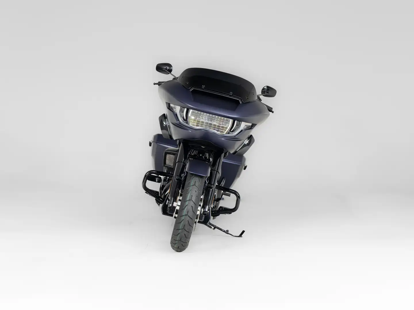 Harley-Davidson Road Glide FLTRX Black Trim Solid Colour Negru - 2