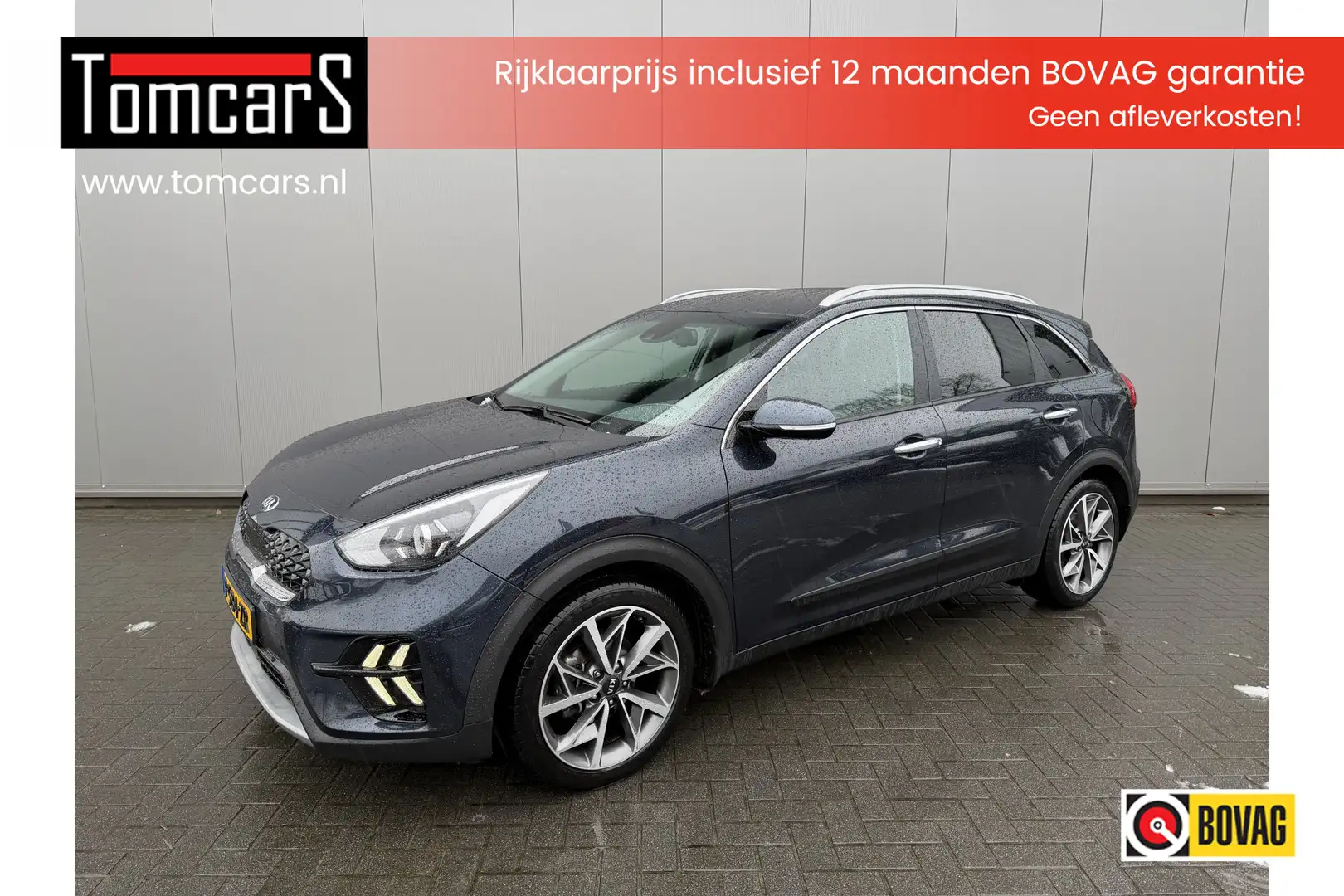 Kia Niro 1.6 GDi Hybrid Automaat DynamicLine Trekhaak/Camer Bleu - 1