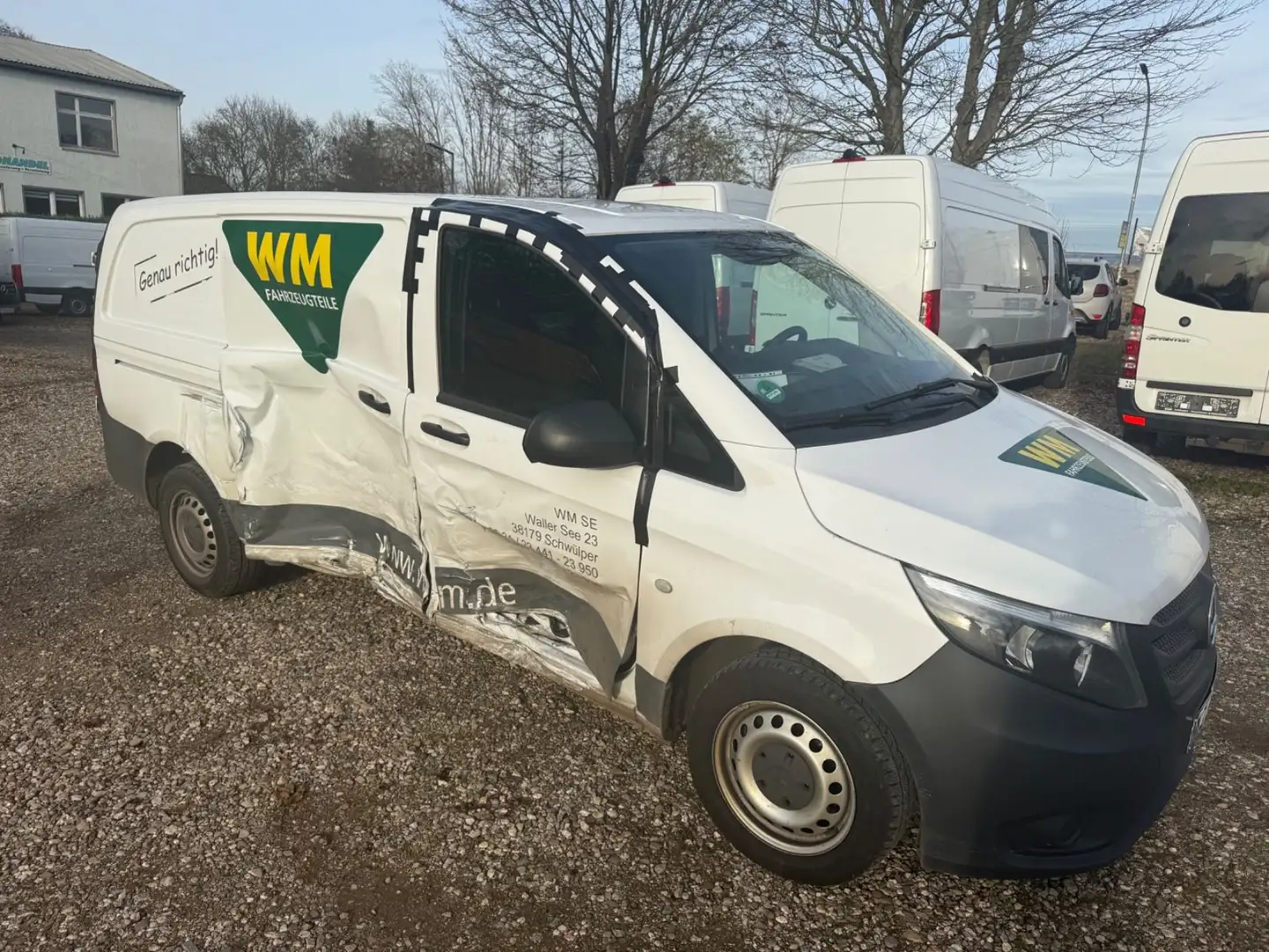 Mercedes-Benz Vito Kasten 110 CDI RWD lang,Klima voll fahrbere Weiß - 2