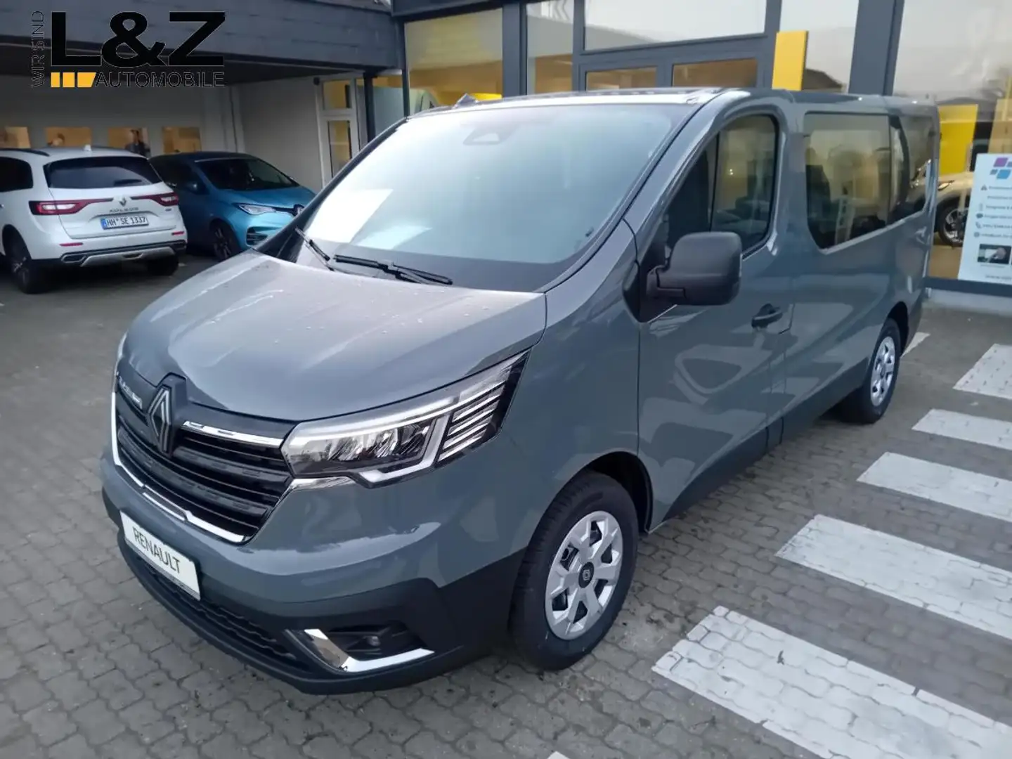 Renault Trafic Pkw Authentic Blue dCi 150 Klima,PDC,SHZ Grijs - 1