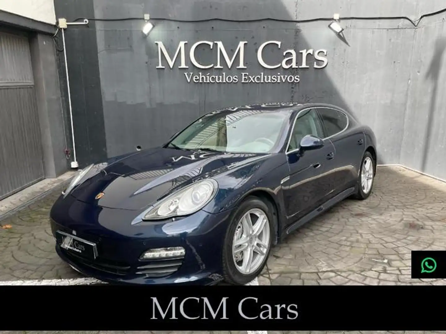 Porsche Panamera S Bleu - 1