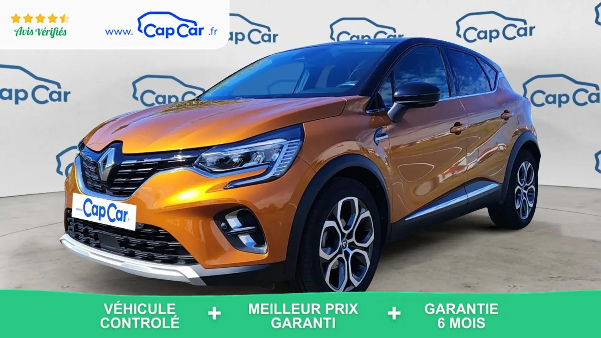 Renault Captur II 1.3 TCe 130 EDC Intens - Automatique Orange - 1