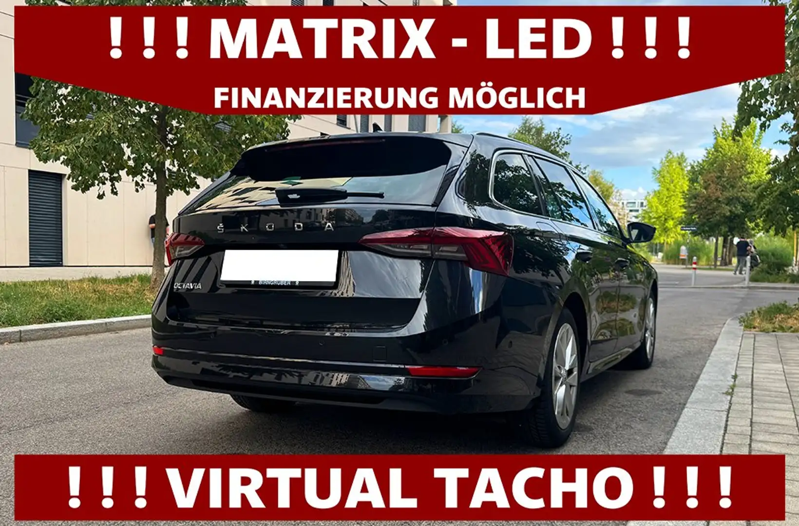Skoda Octavia 2,0 TDI DSG | SYTLE | MATRIX | VIRUTAL Schwarz - 2