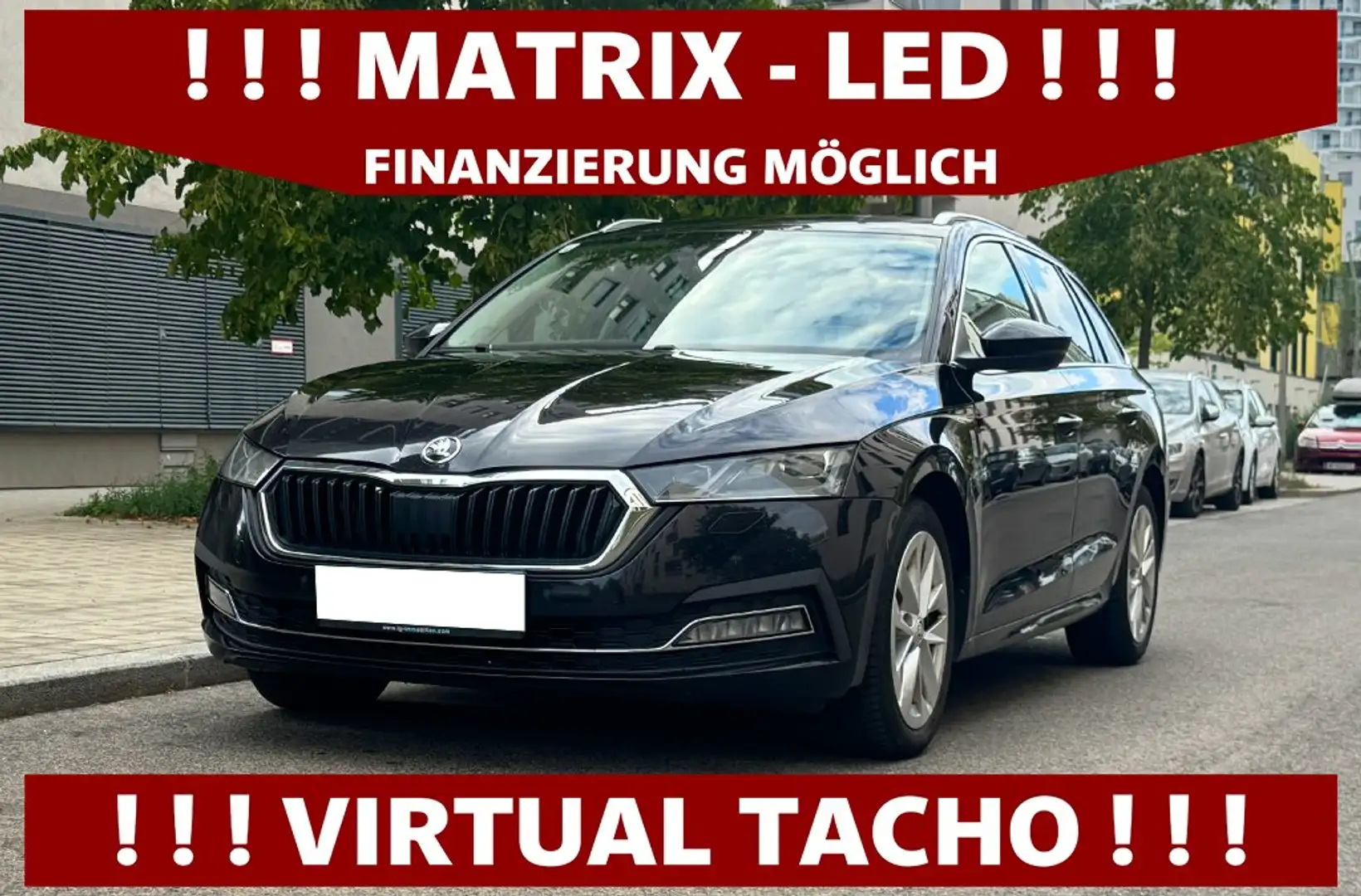 Skoda Octavia 2,0 TDI DSG | SYTLE | MATRIX | VIRUTAL Schwarz - 1