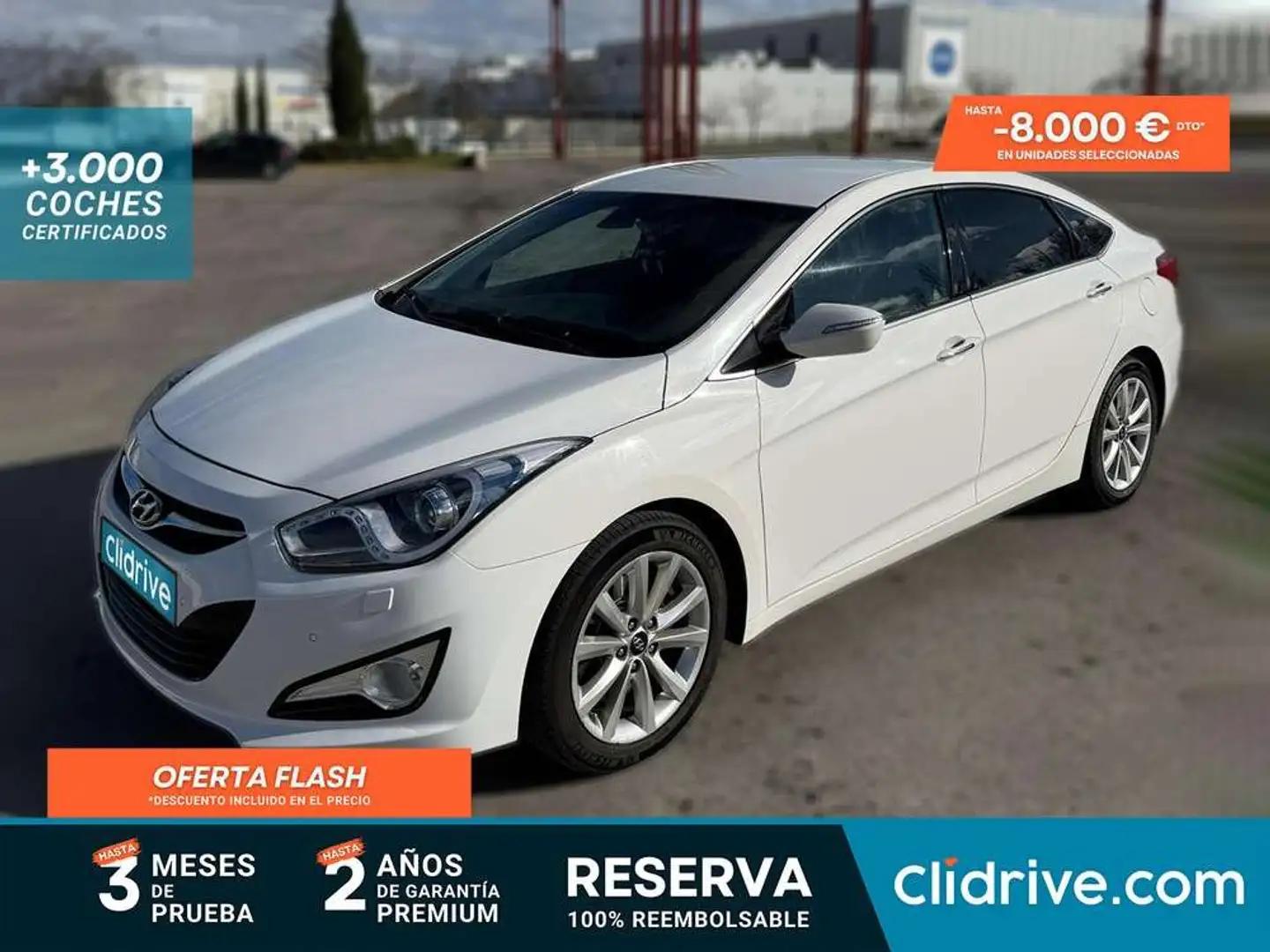 Hyundai i40 1.7CRDI Style 136 Blanco - 1