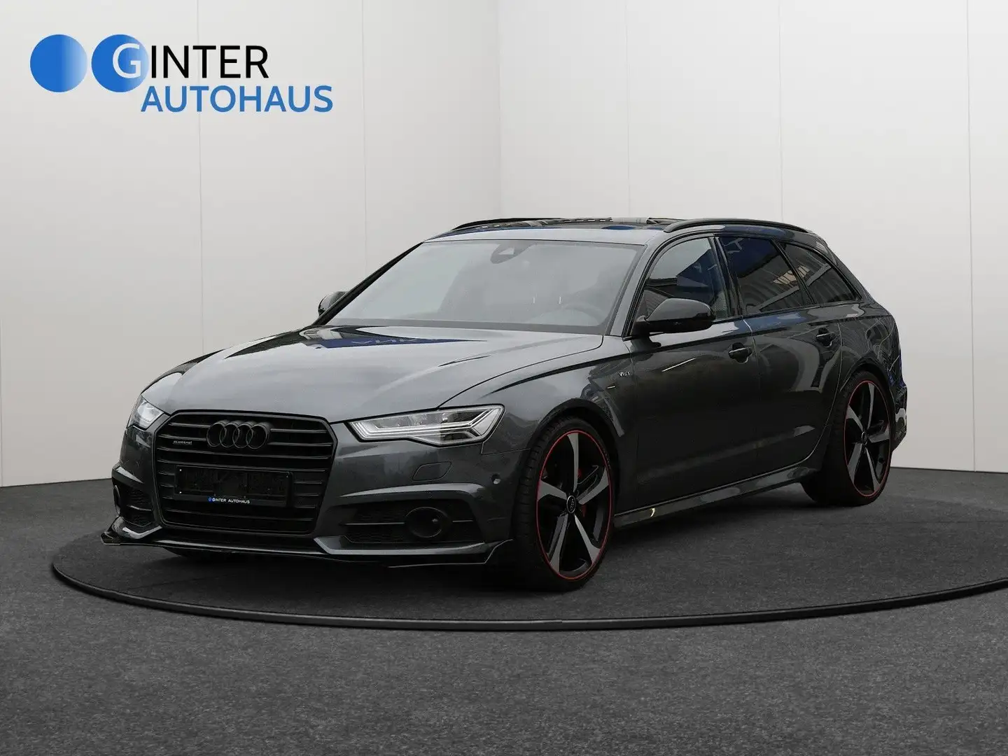 Audi A6 Avant 3.0 TDI diesel quattro competition Gris - 1