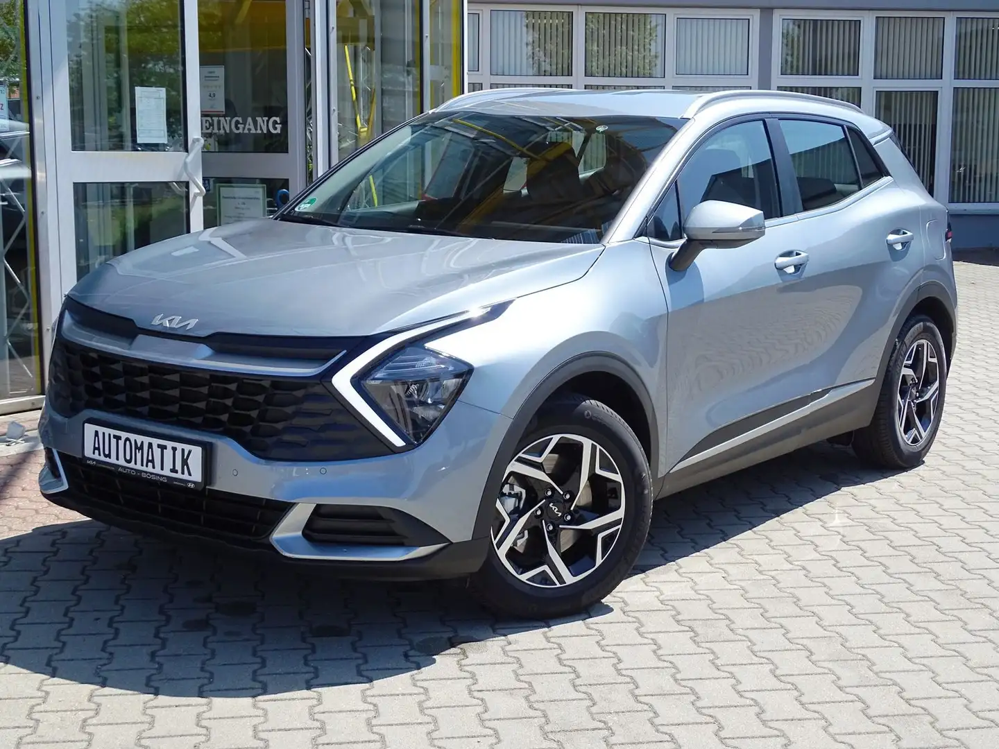 Kia Sportage 1.6 T-GDI 48V.MH.DCT.-NAVI-LED-KAMERA-P Argento - 1