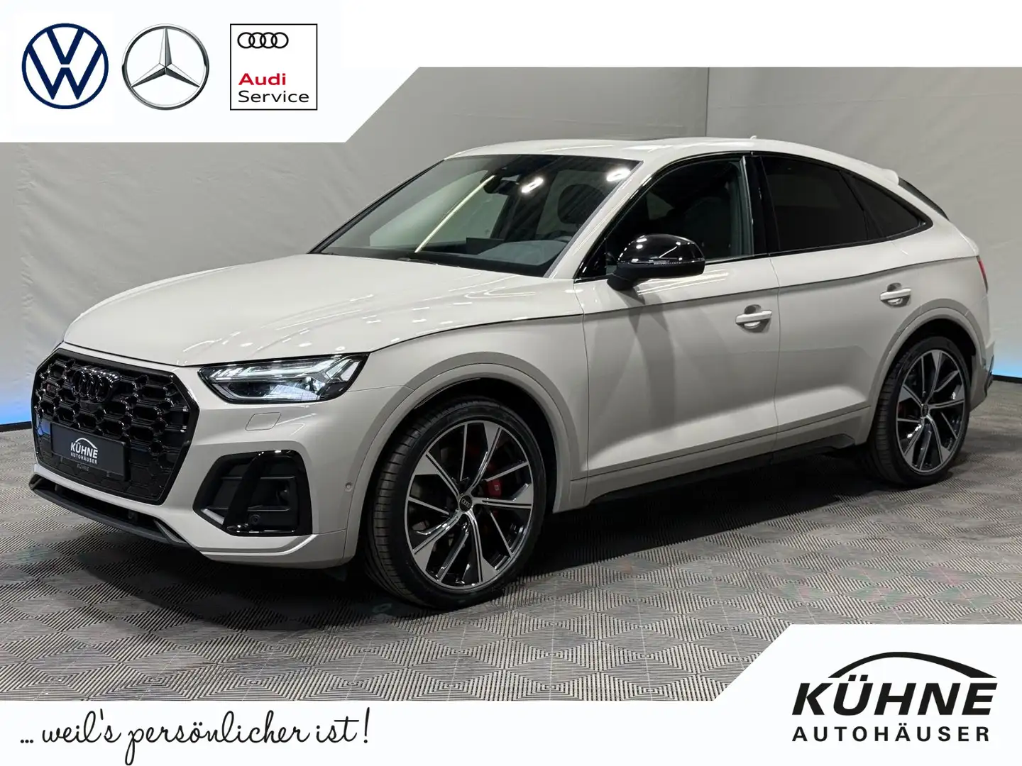 Audi SQ5 TDI | MATRIX NAVI PANO AHK STDHZG Beige - 1