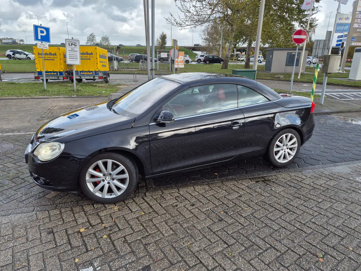 Volkswagen Eos Eos 2.0-16v FSI Zwart - 2