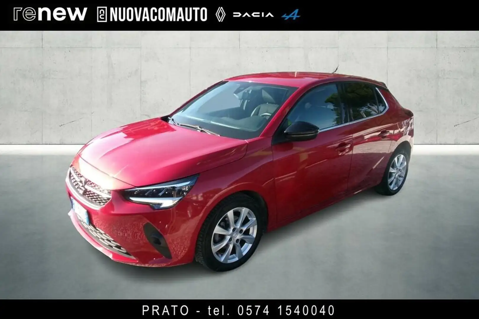 Opel Corsa 1.2 Elegance 75cv Rosso - 1