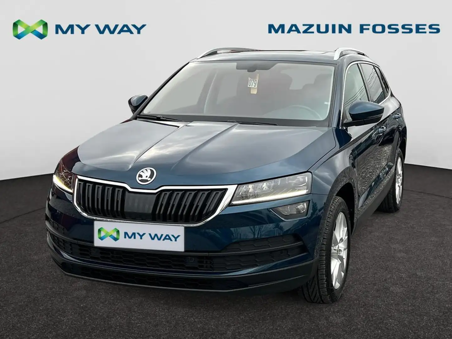 Skoda Karoq Karoq Clever+ 1,5 TSI 110 kW 6-speed mech. Blue - 1