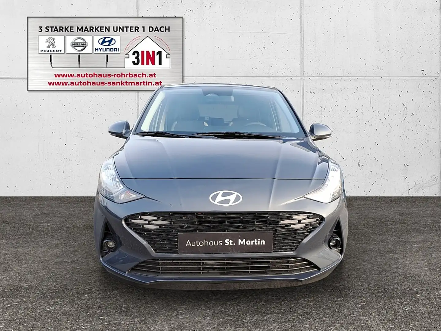 Hyundai i10 1,0 GO PLUS Grijs - 2