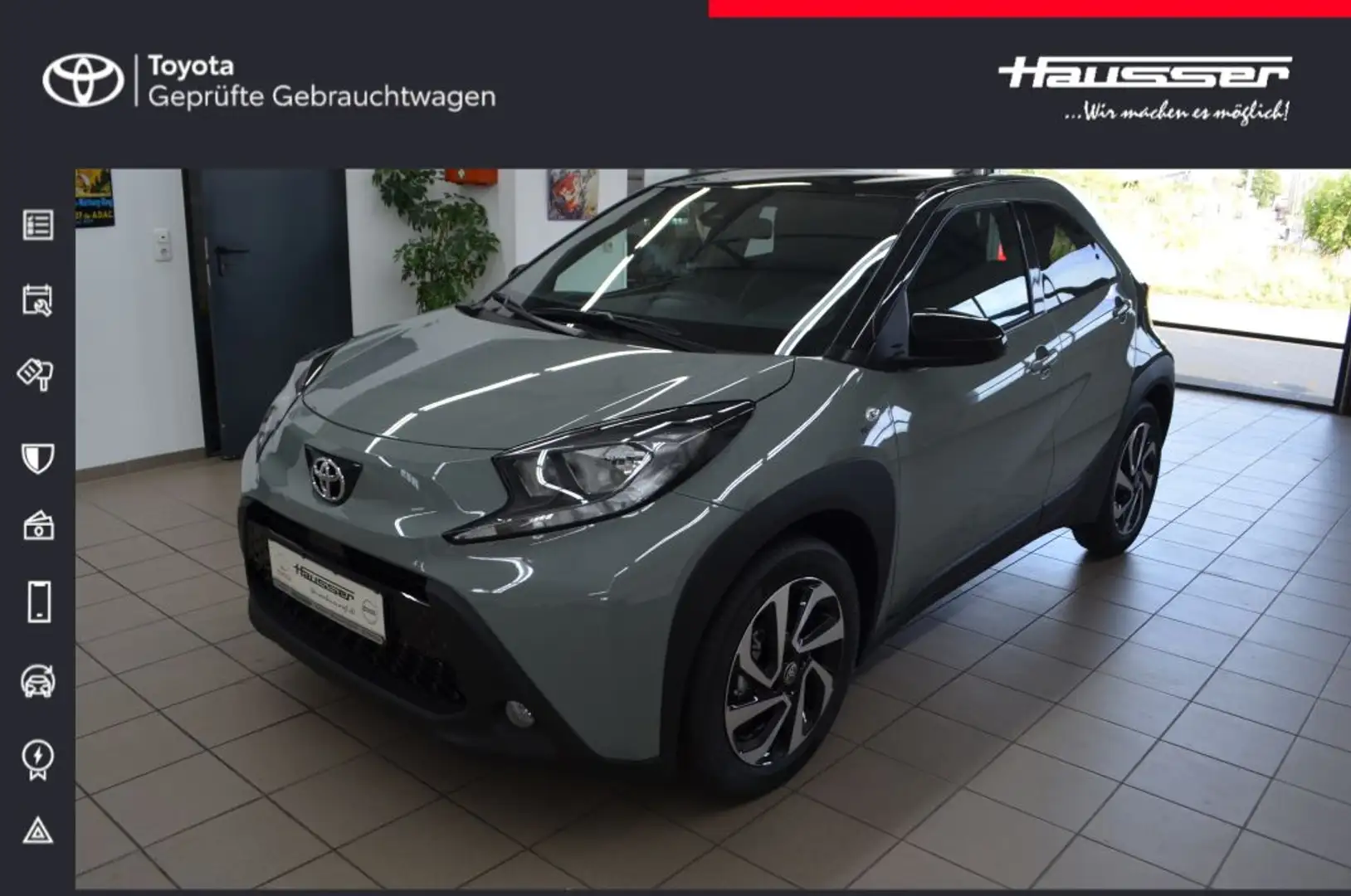 Toyota Aygo X 1,0 5-Gang Teamplayer*TZ*AppleCarPlay/Andoid* Grigio - 1
