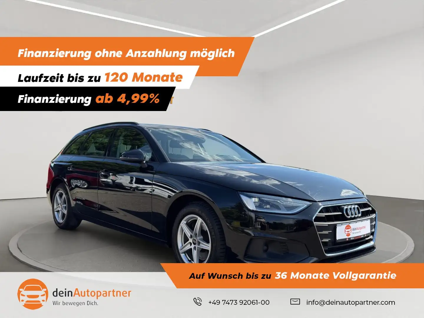 Audi A4 Avant 35 TFSI NAVI/LED/SHZ/PDC/TEMPOMAT/DAB Noir - 1