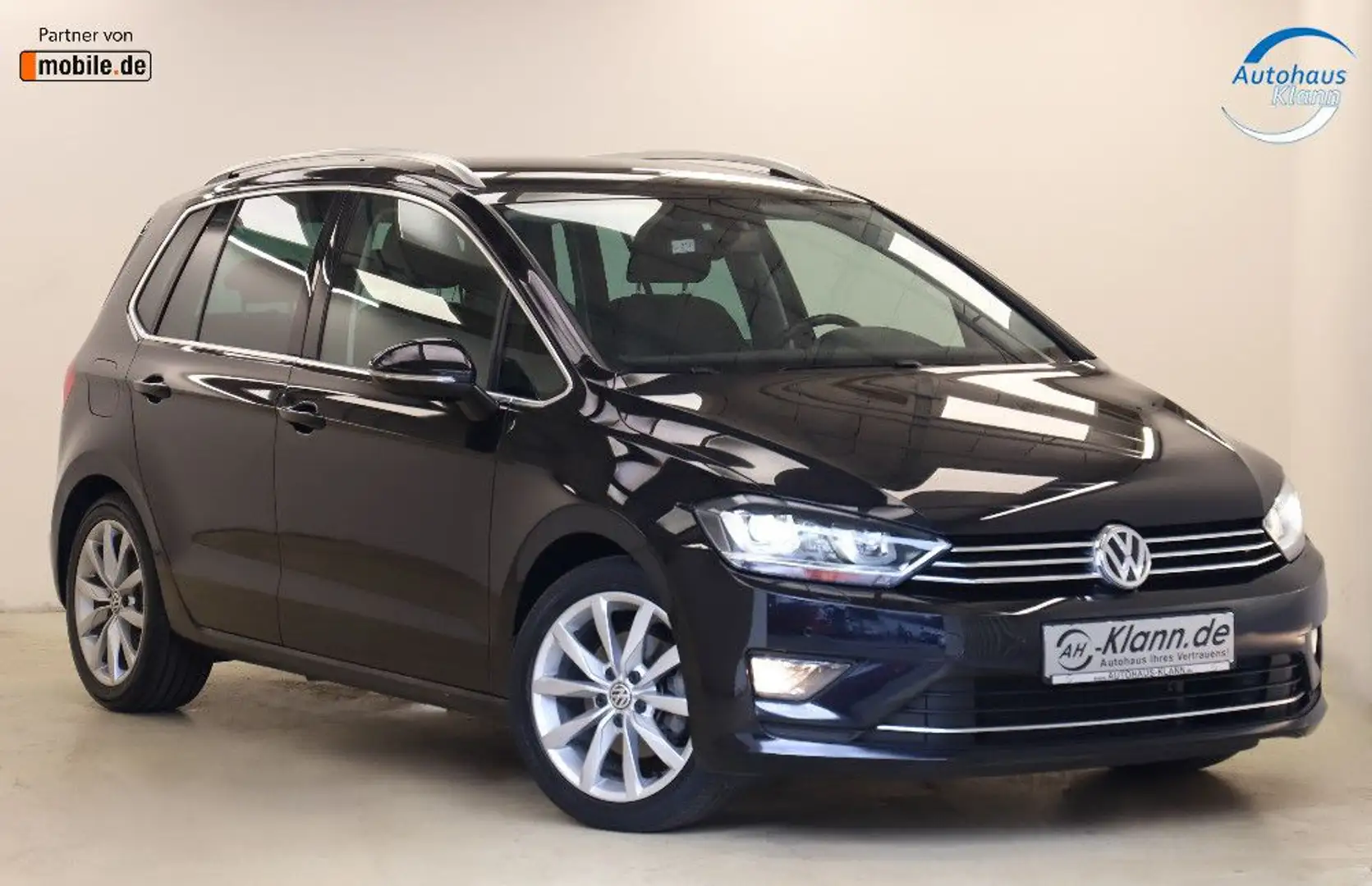 Volkswagen Golf Sportsvan 7 1.4TSI 125PS DSG Highline 1Hand Schwarz - 1