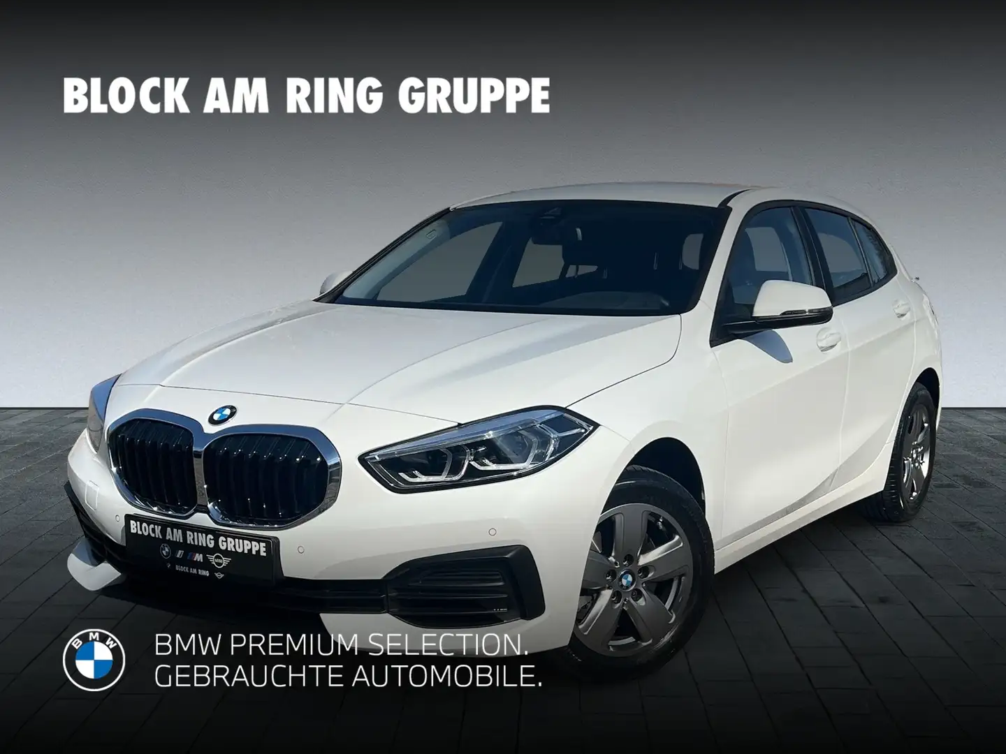 BMW 116 i Limousine Advantage LCP LED Navi Carplay Weiß - 1
