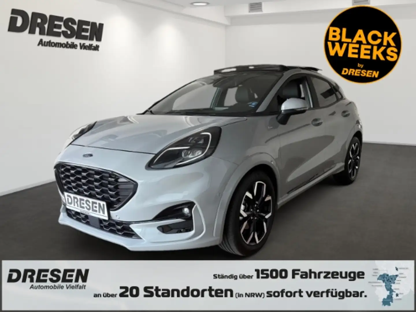 Ford Puma 1.0 EcoBoost ST-Line X + el. Panoramadach + AHK ab Gris - 1