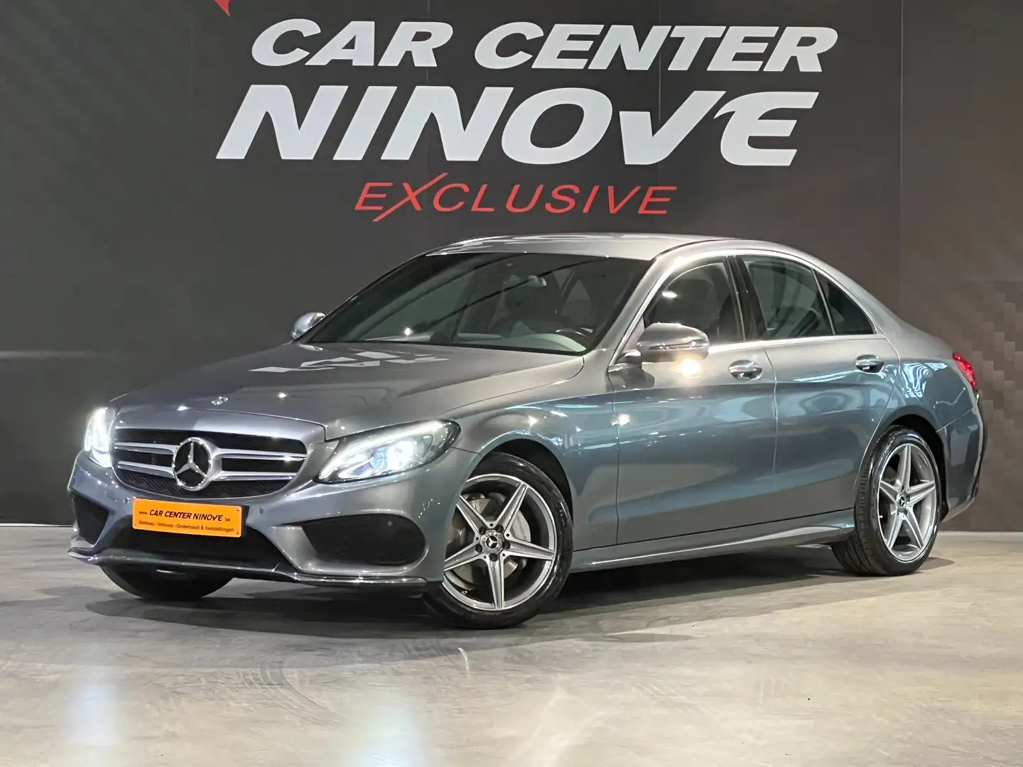 Mercedes-Benz C 160 AMG Line / Berline / 1ste Eigenaar / Volleder Inte Stříbrná - 1