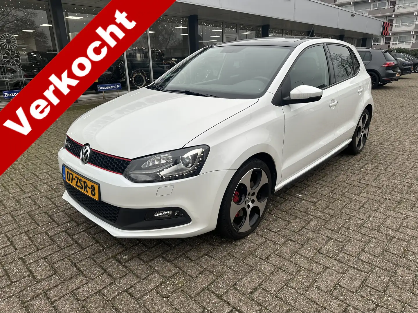 Volkswagen Polo GTI 1.4 TSI Parelmoerwit Panodak klima Cruise Klima Na Blanc - 1