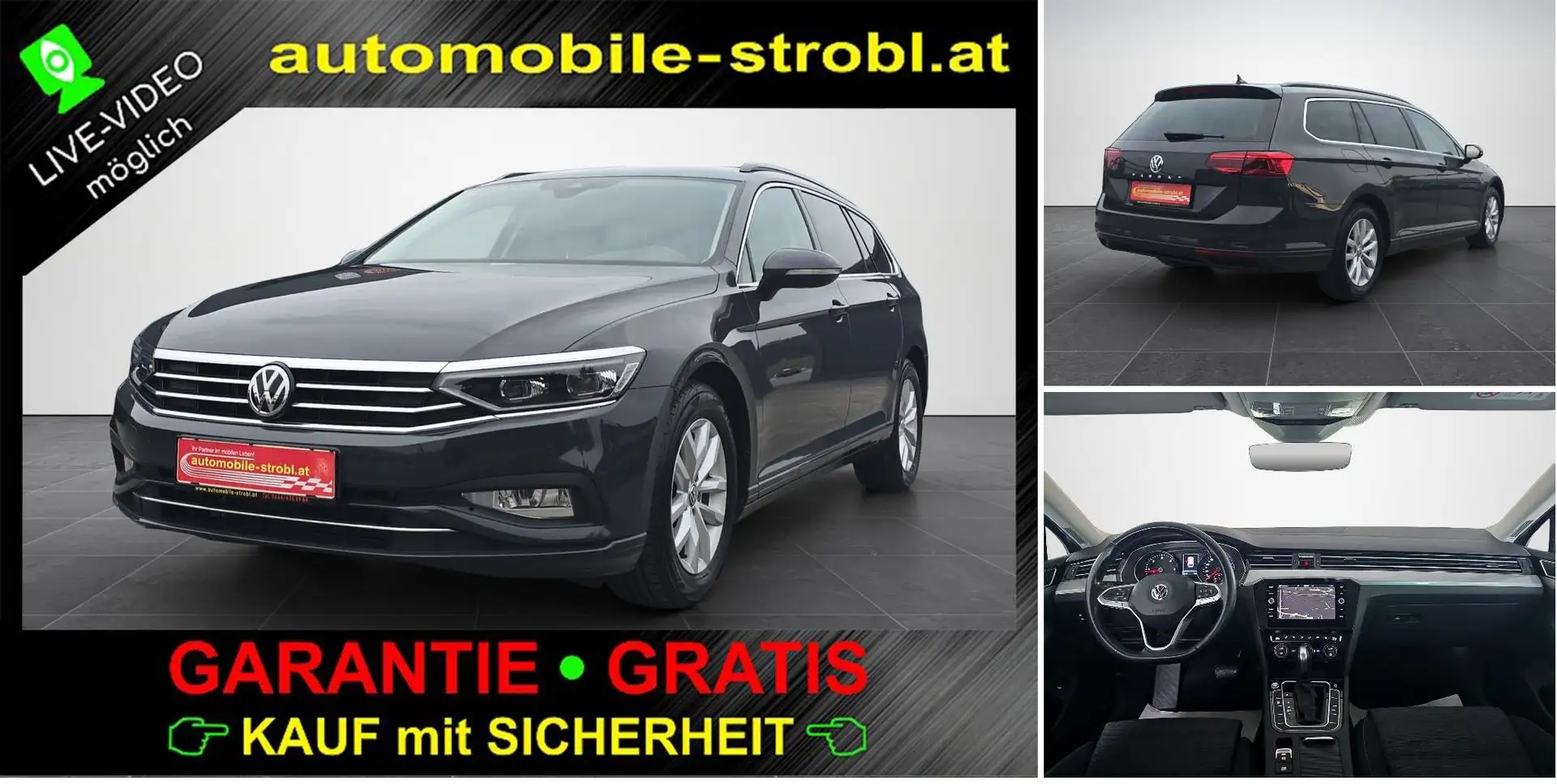 Volkswagen Passat Variant Passat TDI Bus. DSG Matrix ACC Navi GARANTIE Gris - 1