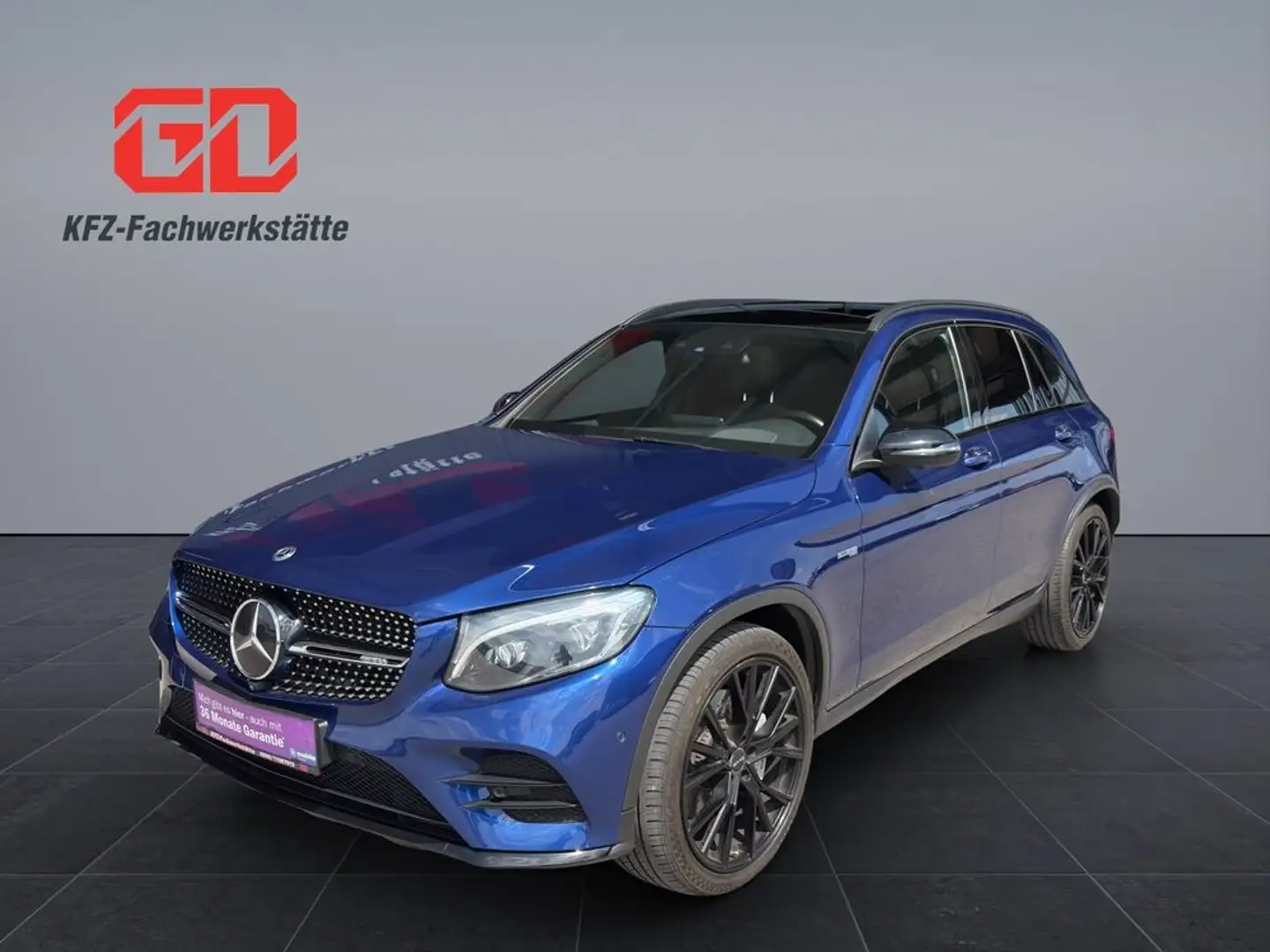 Mercedes-Benz GLC 43 AMG 4Matic,AHK,360°,Sitzlüftung,LED,AKTION! Blau - 1