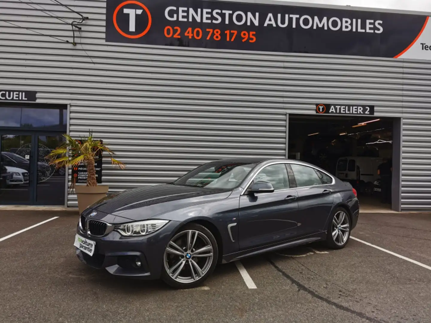 BMW 430 (F36) 430DA 258CH M SPORT Gris - 1