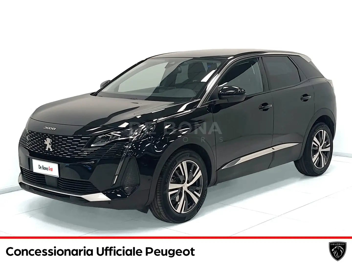 Peugeot 3008 1.5 bluehdi allure pack s&s 130cv eat8 Noir - 1
