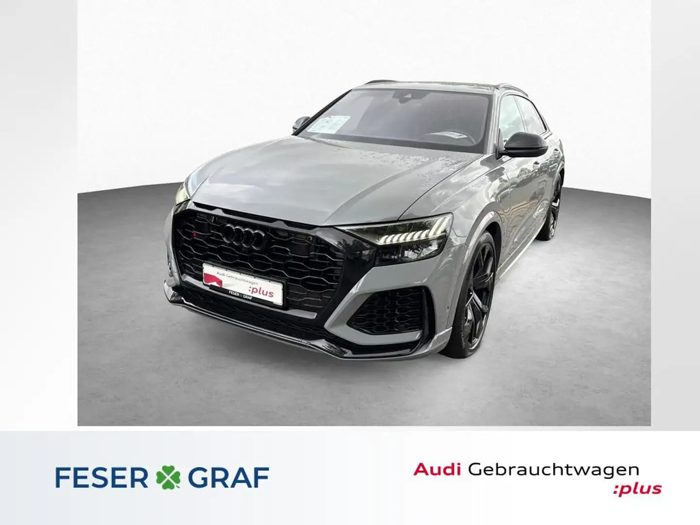 Audi RS Q8 qu. Tip-tr. +AHK+B&O+HeadUP+AGA+ Gris - 1