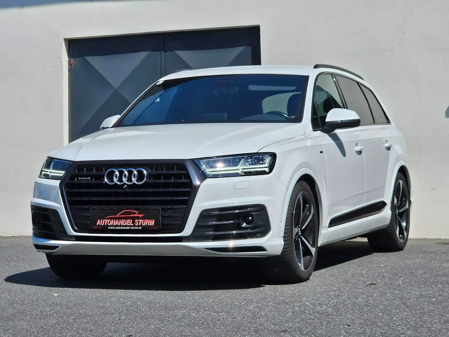 Audi Q7 3,0 TDI quattro S-line black Tip *Matrix*Luft*AHK* Weiß - 2