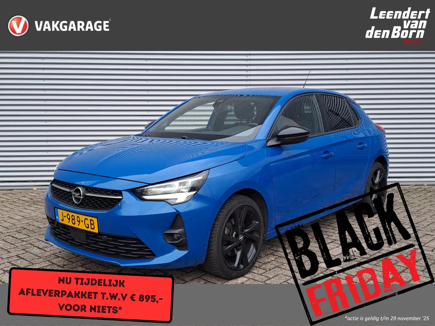 Opel Corsa 1.2 GS Line | Navi | ECC | Cruise | Apple Carplay/ Bleu - 1