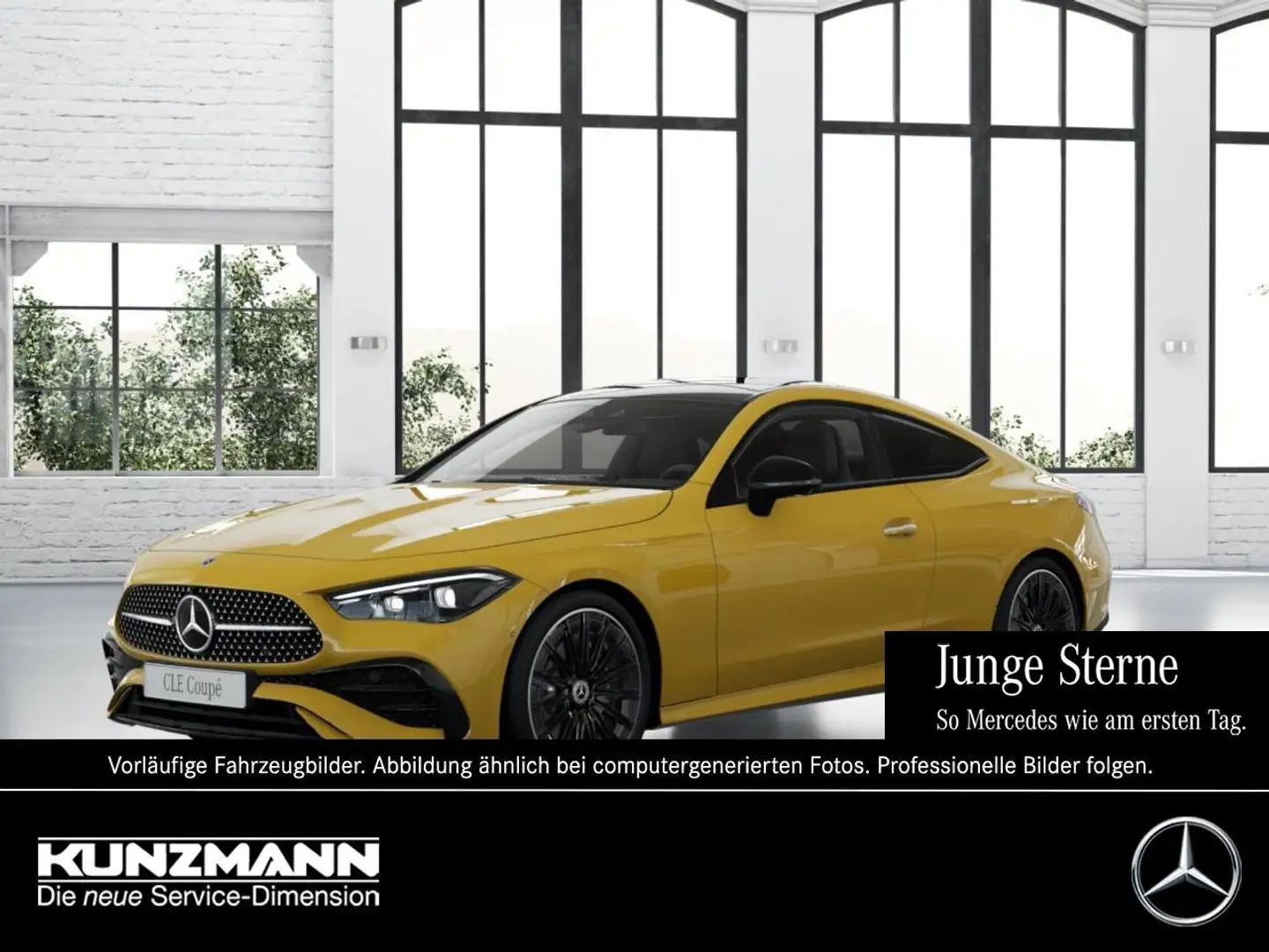 Mercedes-Benz CLE 450 4M Coupé AMG Night Panorama Distronic Galben - 1