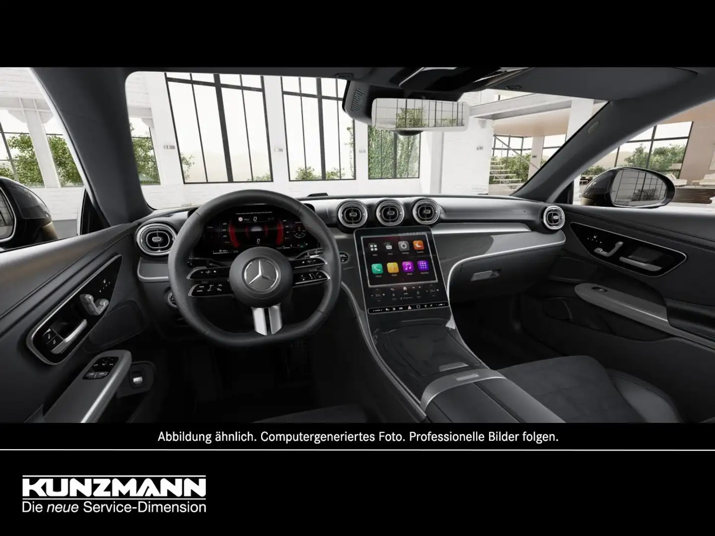 Mercedes-Benz CLE 450 4M Coupé AMG Night Panorama Distronic Jaune - 2