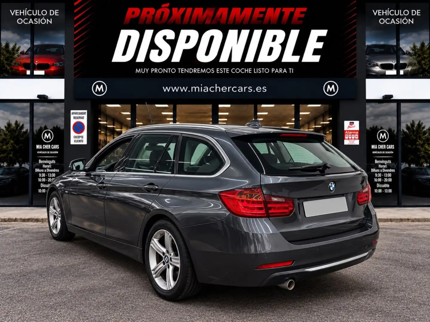 BMW 318 318dA Touring Negro - 2