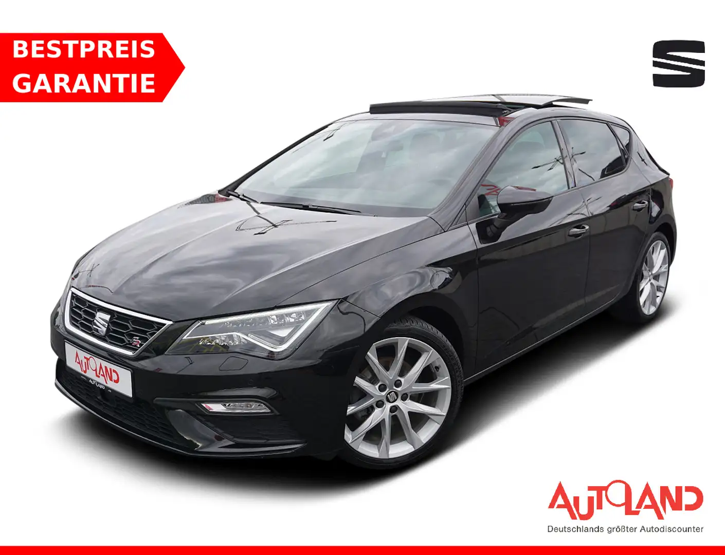 SEAT Leon 1.5 TSI FR LED Navi Pano SHZ PDC Beats Schwarz - 1