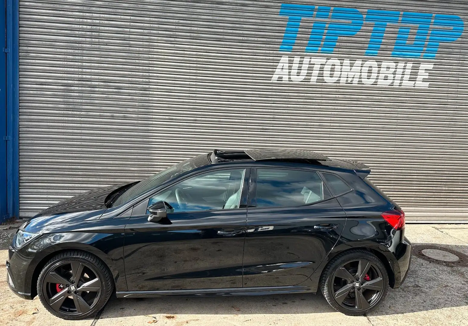 SEAT Ibiza Black Edition FR-Line*VIRTUAL*PANO*LED*KAM Schwarz - 2