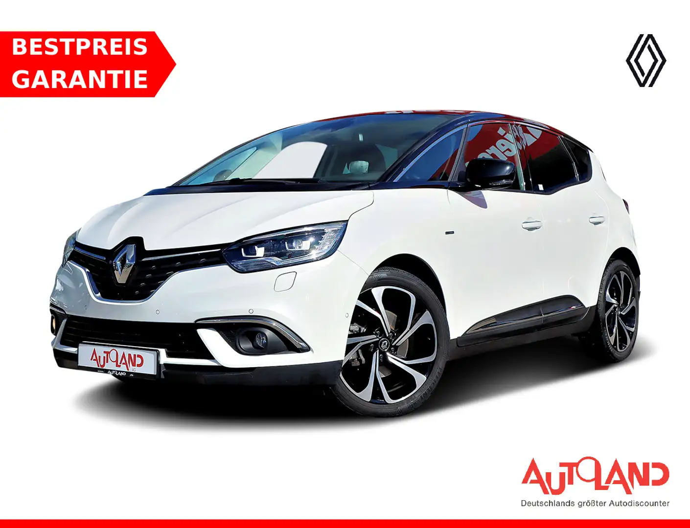 Renault Scenic 1.3 TCE BOSE Edition LED Navi ACC DAB Weiß - 1