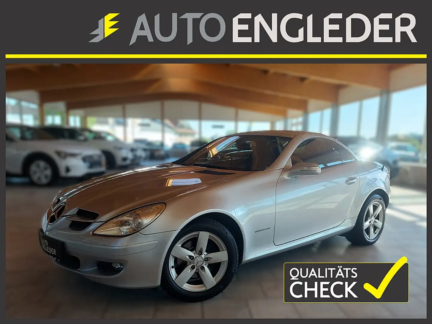 Mercedes-Benz SLK 200 Kompressor Aut. Cabrio Argent - 1