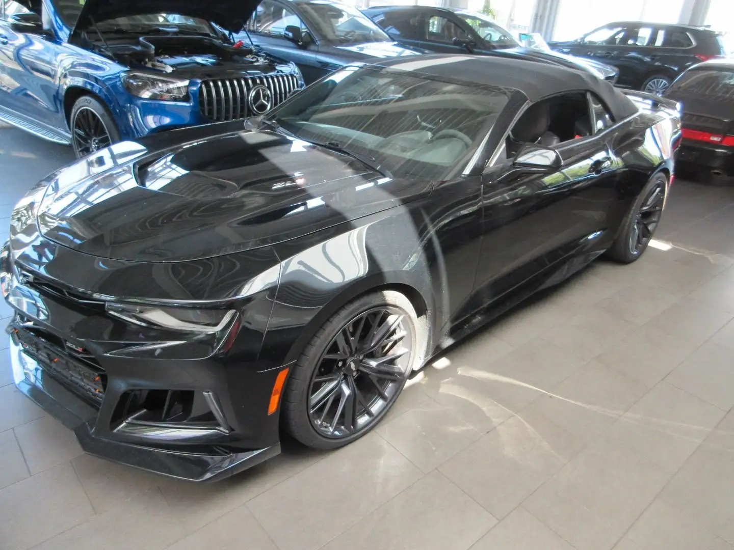 Chevrolet Camaro ZL1 6.2 V8 AT Leder-Alcantara/Navi/Kamera Zwart - 2
